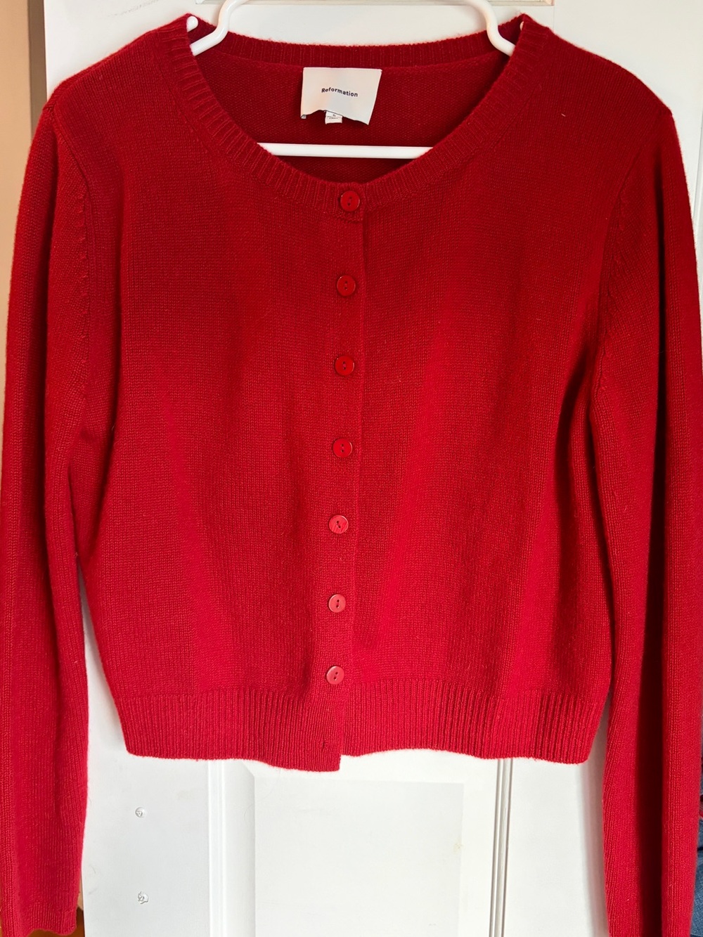 Reformation Clara Cashmere Cardigan - Picture 7 of 9